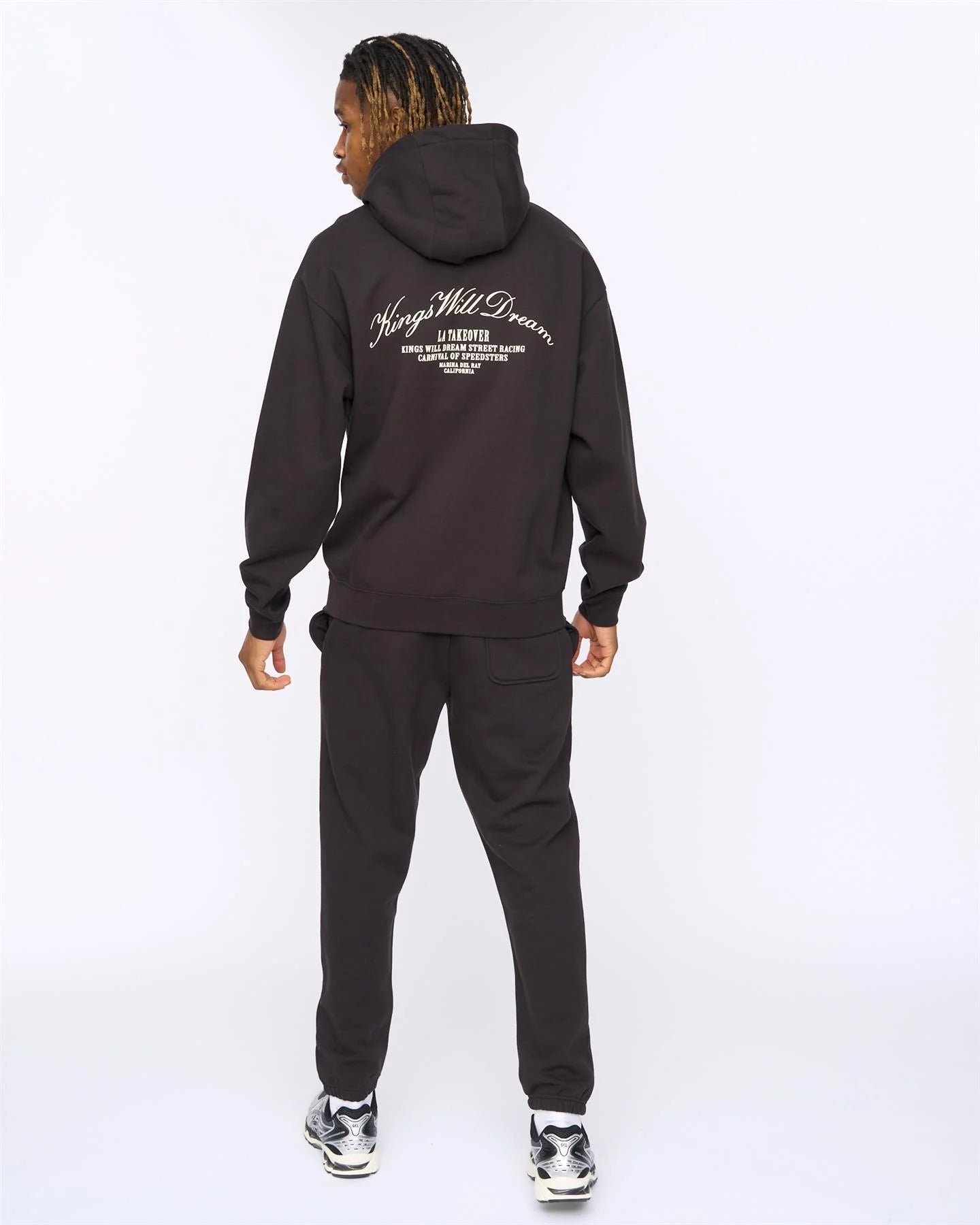 Kings Will Dream Arch Oversized Hoodie - Black