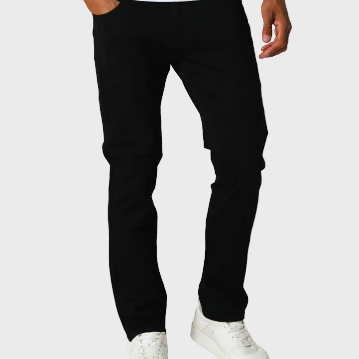 883 Police TODD 960 Mattia Regular Fit Jeans -Black