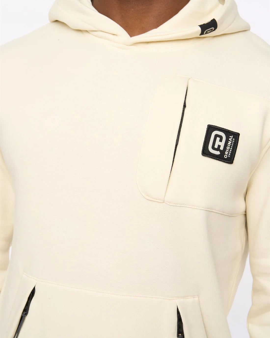 Crosshatch Portville Hoodie - Neutral