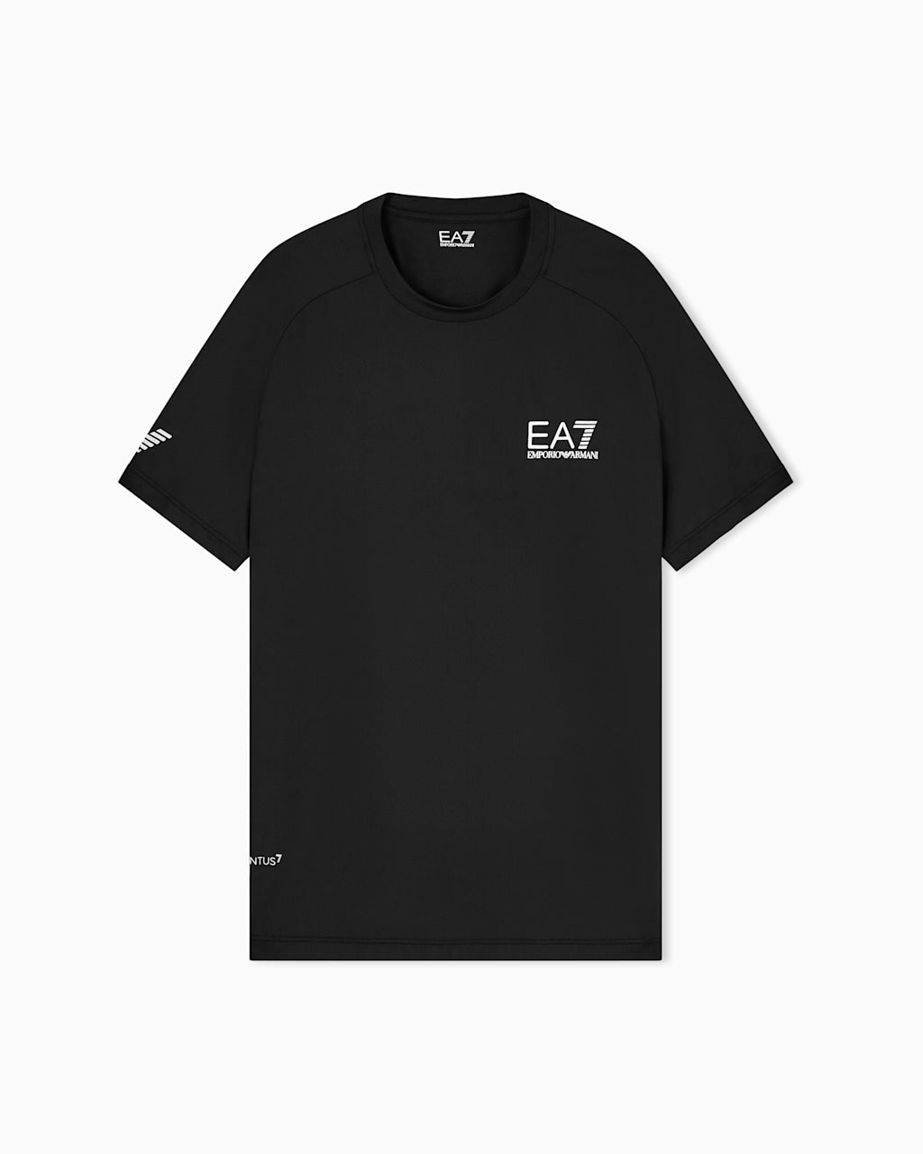 EA7 Emporio Armani 8NPT22 Ventus7 T-Shirt - Black