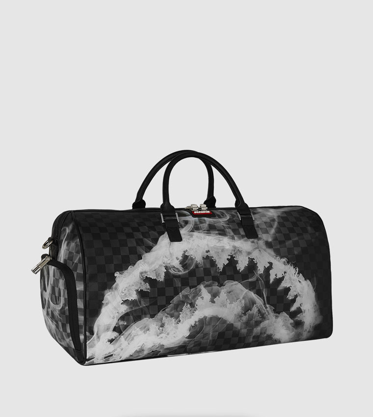 Sprayground 910D8221 Sip N Smoke Duffle Bag - Black
