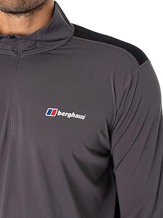 Berghaus Wayside LS Tech T-shirt Grey/Black
