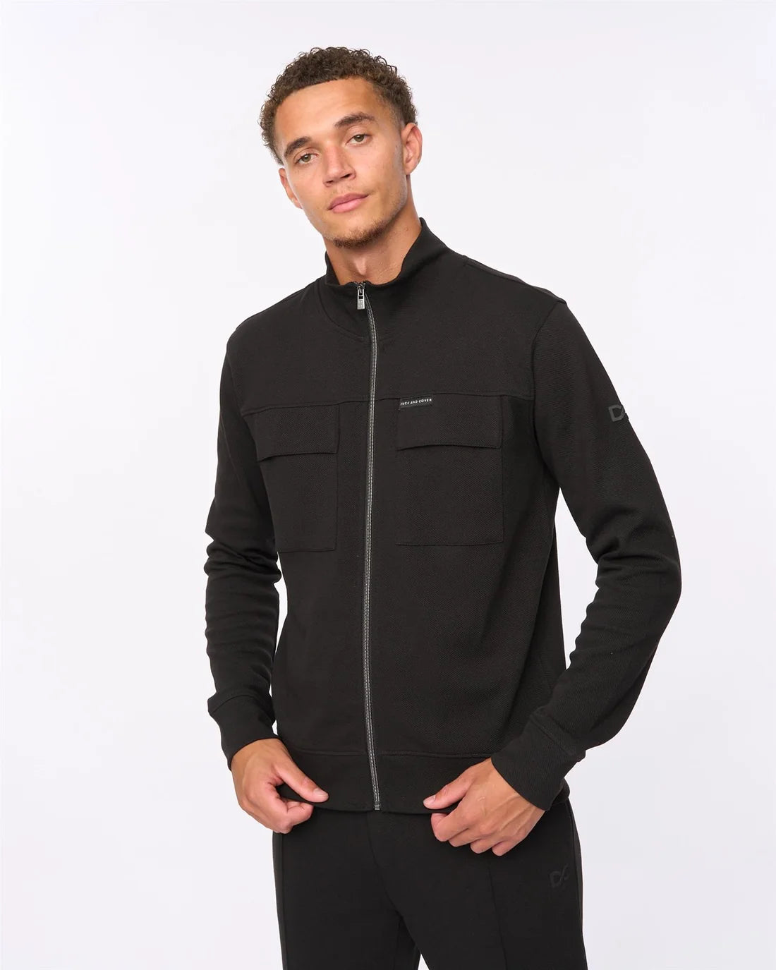 Duck & Cover Tames Zip Hoodie - Black