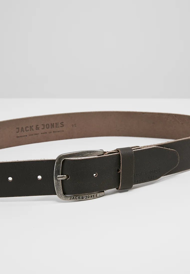 Jack & Jones Paul Belt - Castlerock Grey