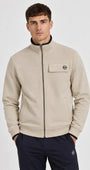 Sergio Tacchini STM21312 Giulio Track Top 930 - Peyote