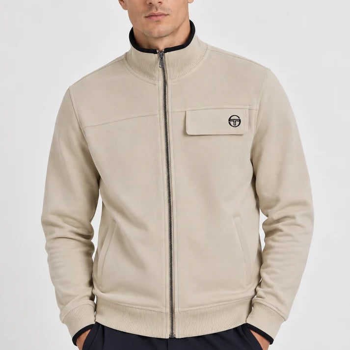 Sergio Tacchini STM21312 Giulio Track Top 930 - Peyote