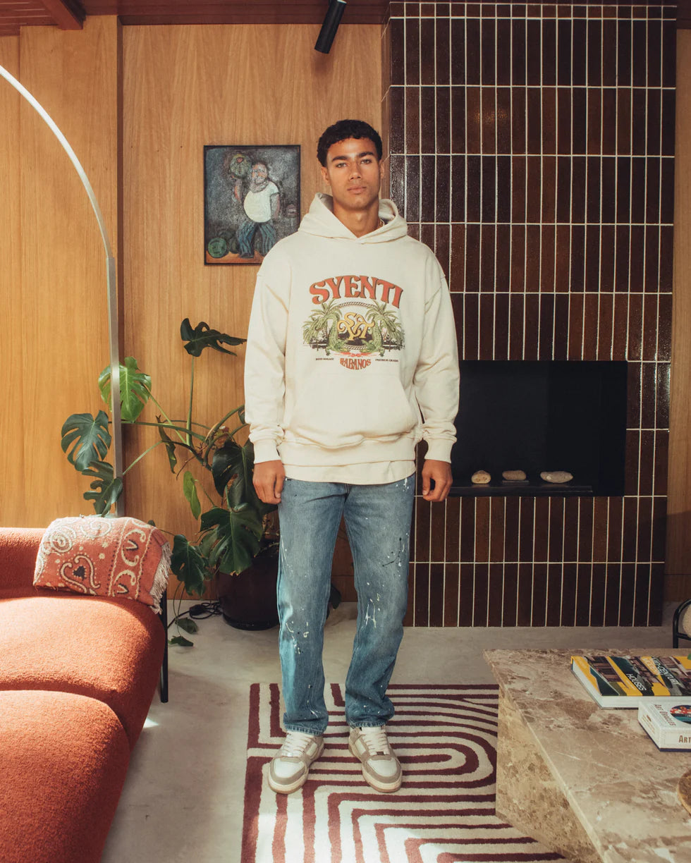 Syenti Habanos Hoodie - Light Stone