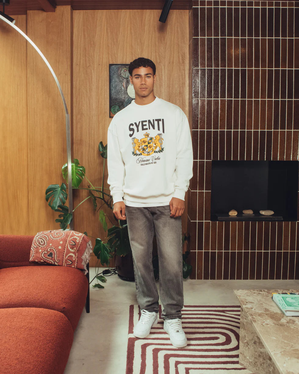 Syenti Crewneck Sweatshirt - Off White
