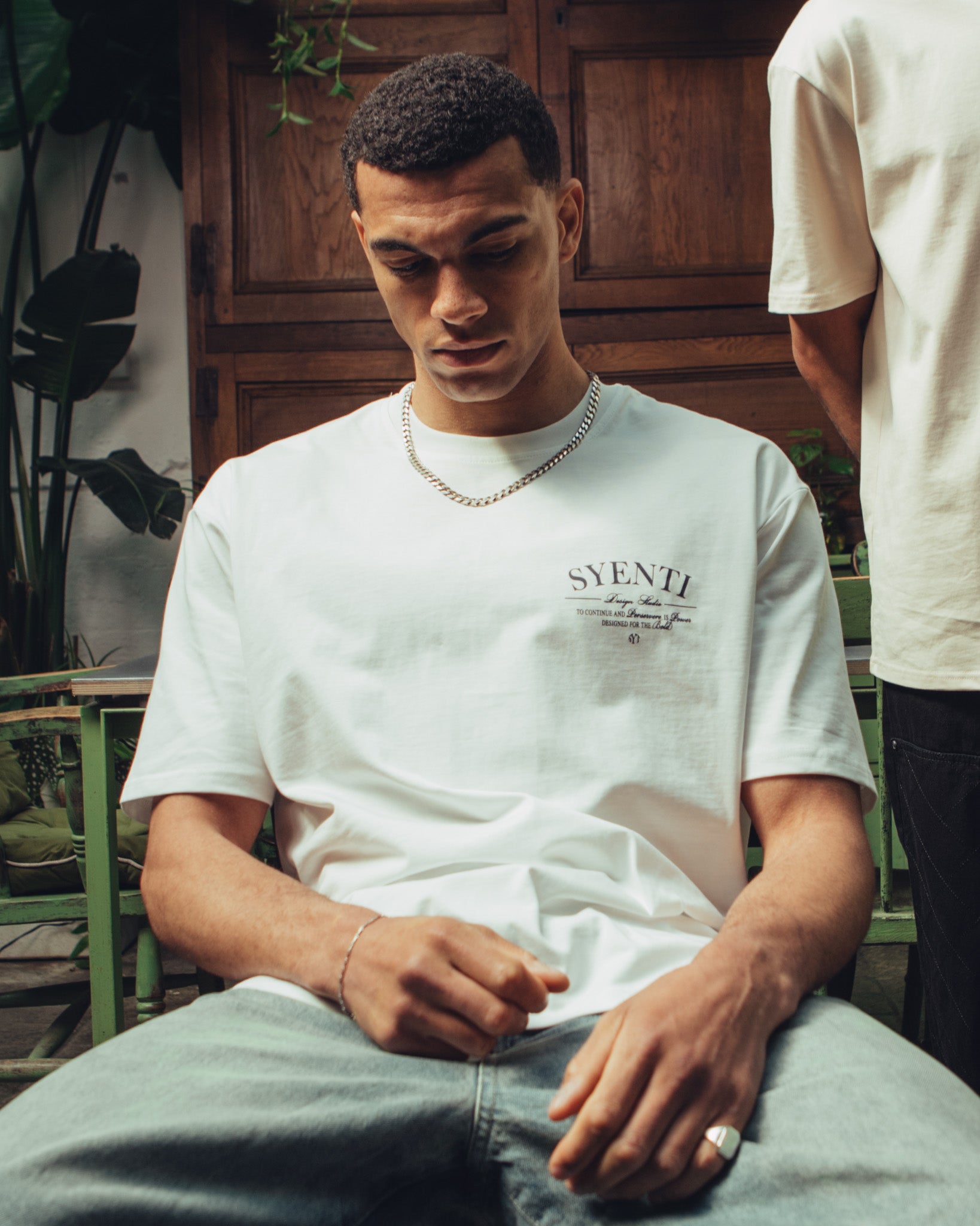 Syenti Design Studio T-Shirt - Off White