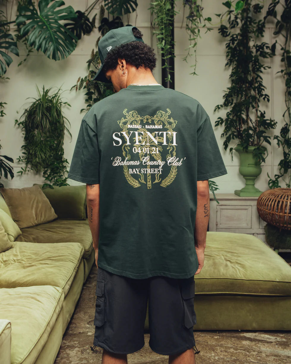Syenti Country Club T-Shirt - Forest Green