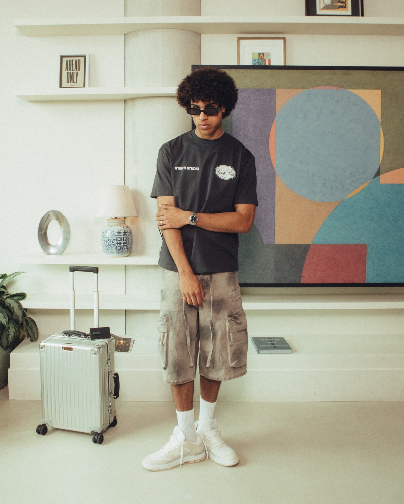 Syenti Studio T-Shirt - Off Black
