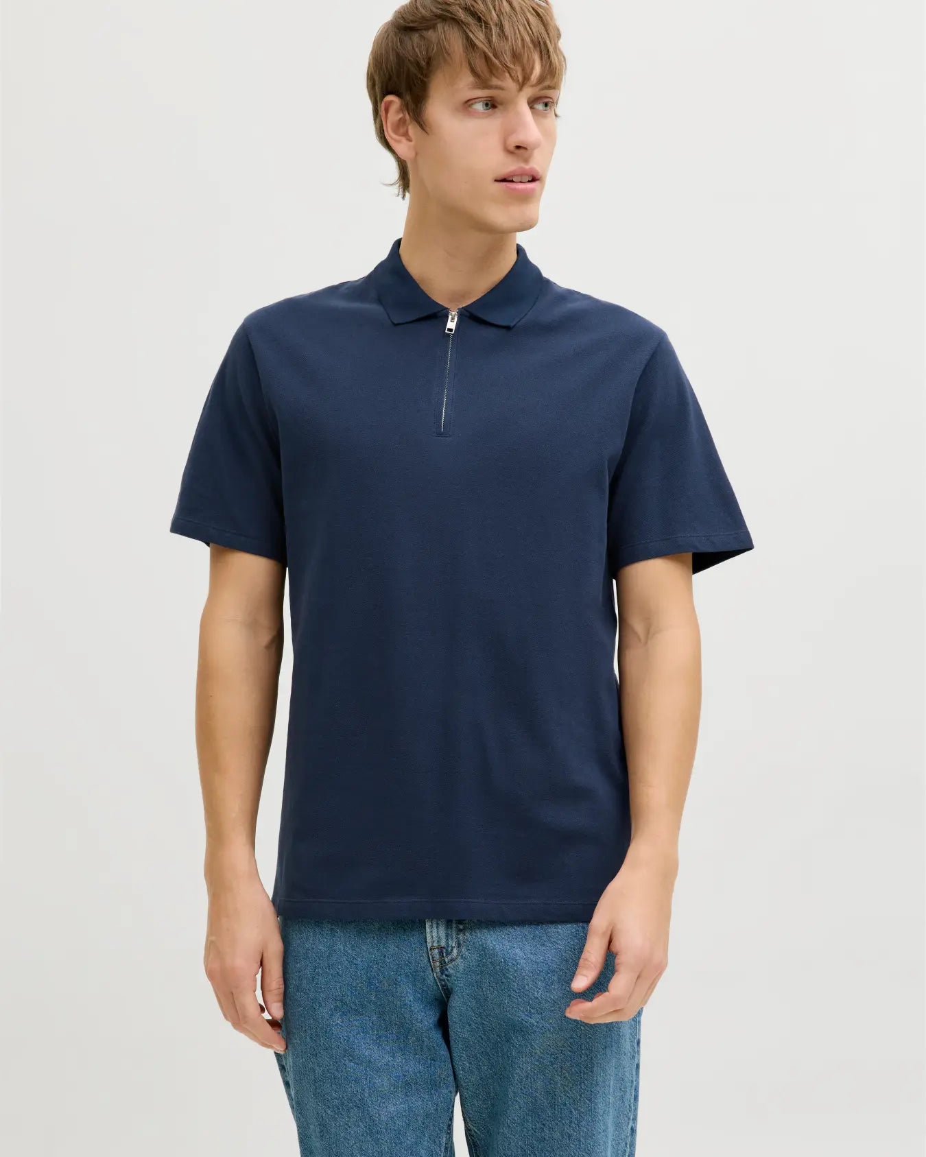 JJ Rebel Evans Polo Shirt - Navy Blazer