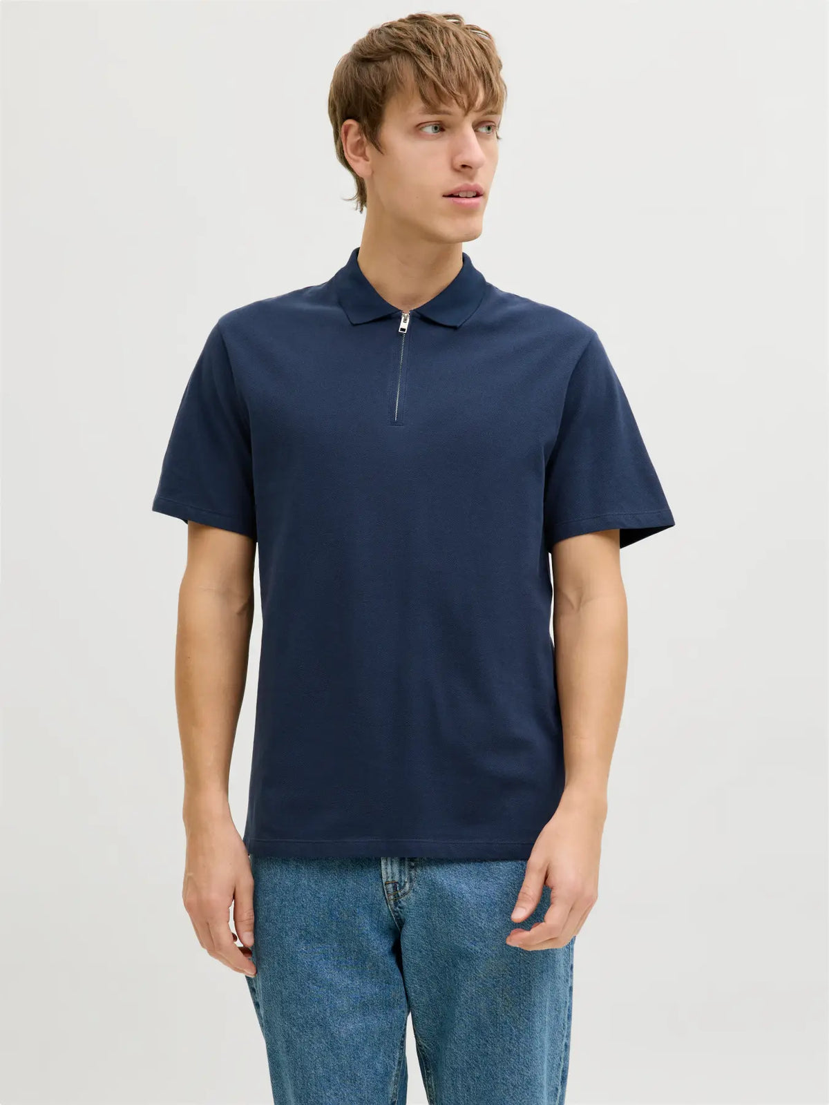 JJ Rebel Evans Polo Shirt - Navy Blazer
