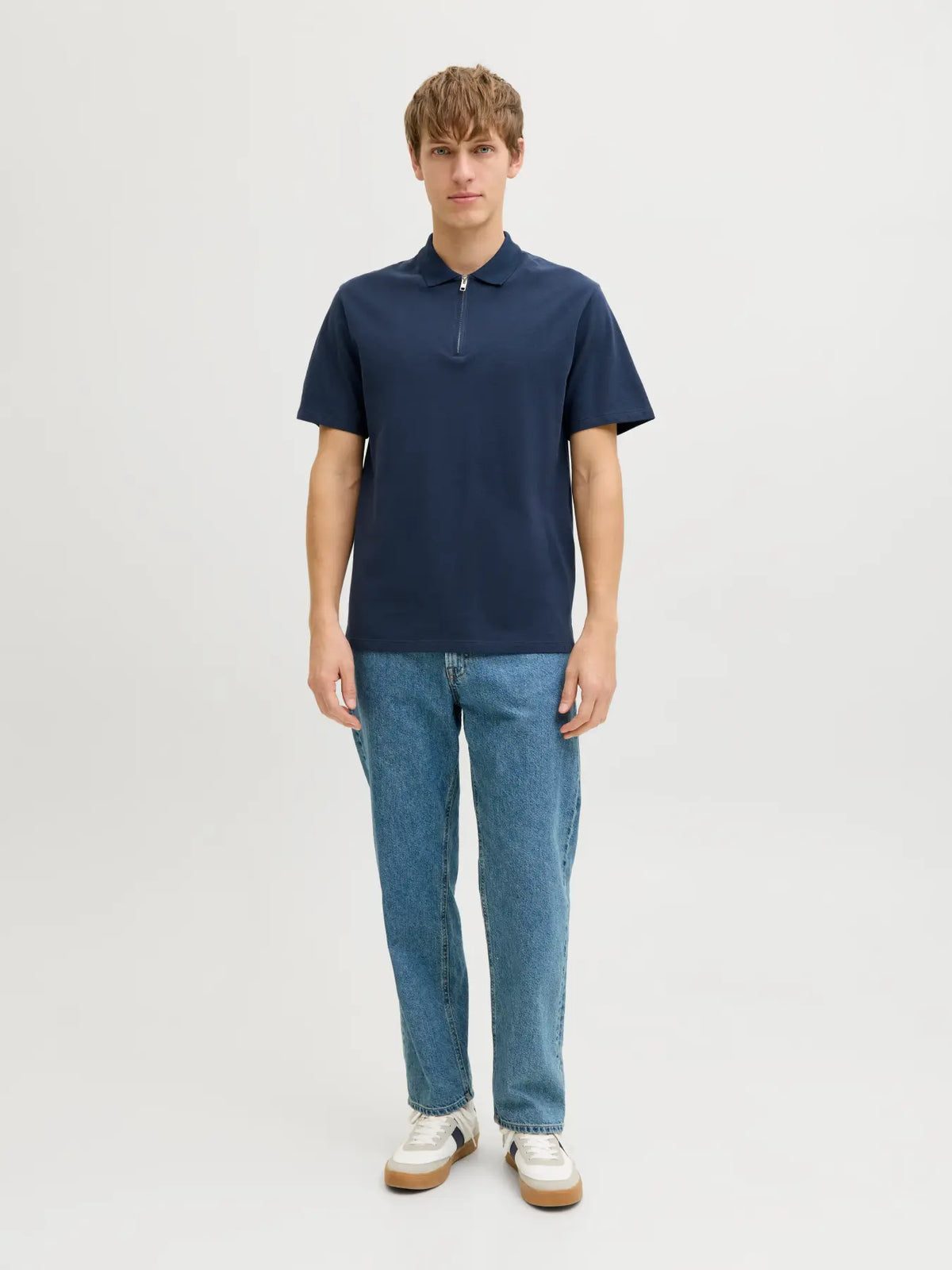 JJ Rebel Evans Polo Shirt - Navy Blazer