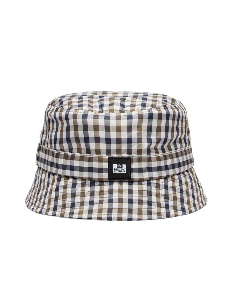 Weekend Offender Queensland Bucket Hat - Mid House Check