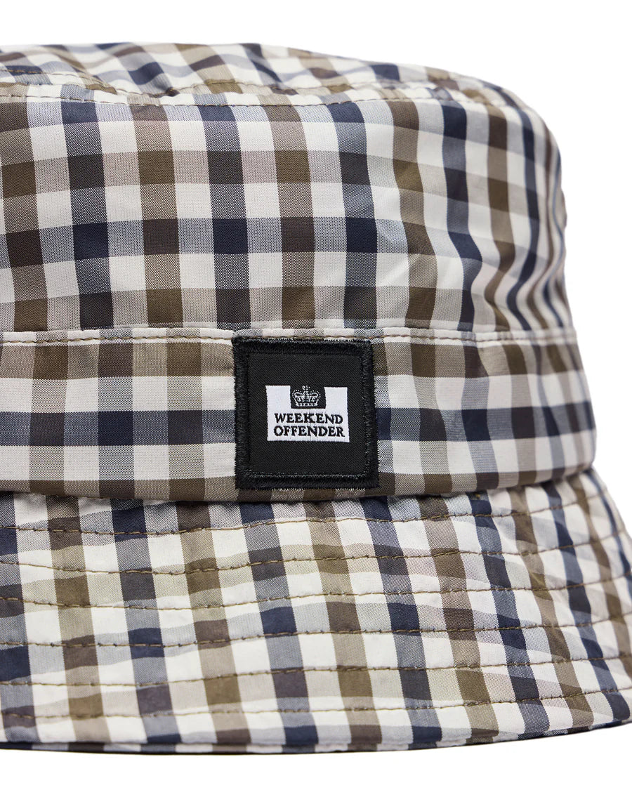 Weekend Offender Queensland Bucket Hat - Mid House Check