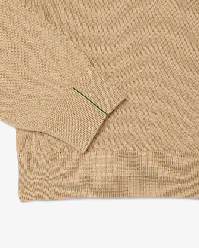 Lacoste AH1985-00 AB148 Crewneck Sweatshirt SIX - Cookie