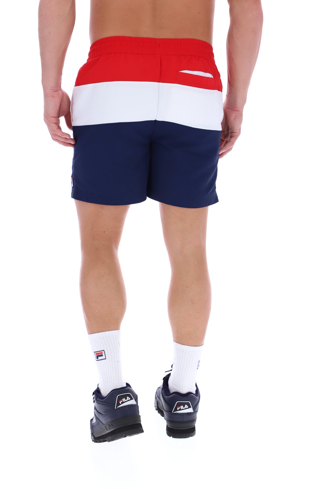 Fila Alexi Swim Shorts Navy/White/Red