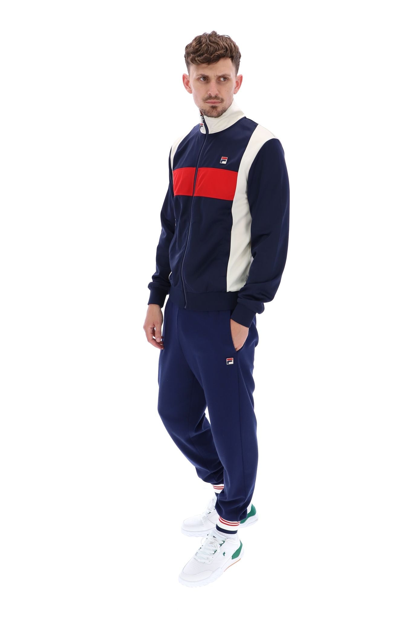 Fila Andre Tracktop Navy/Red/White