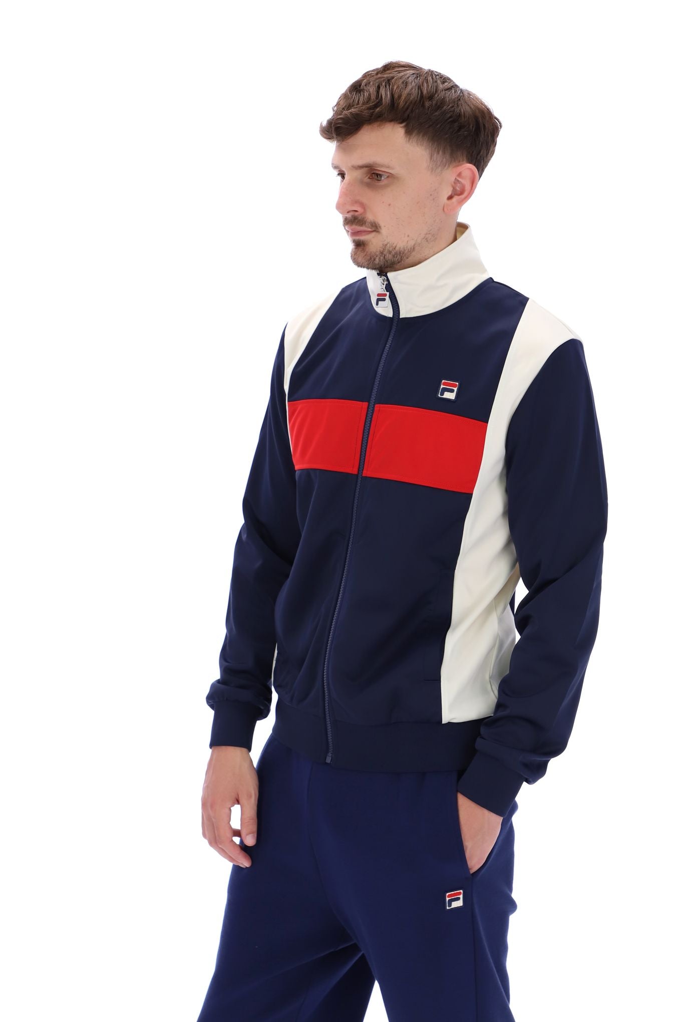 Fila Andre Tracktop Navy Red White