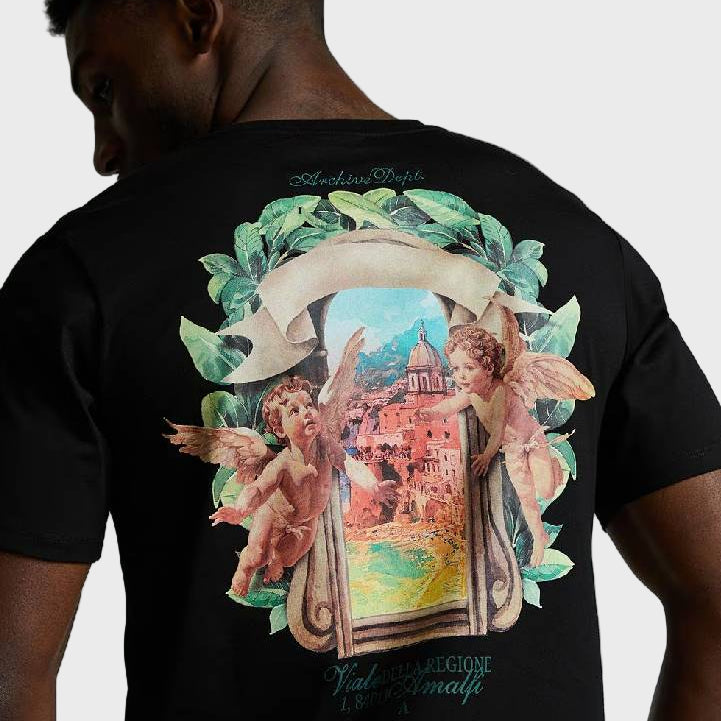Alessandro Zavetti Arco T-Shirt Jet Black