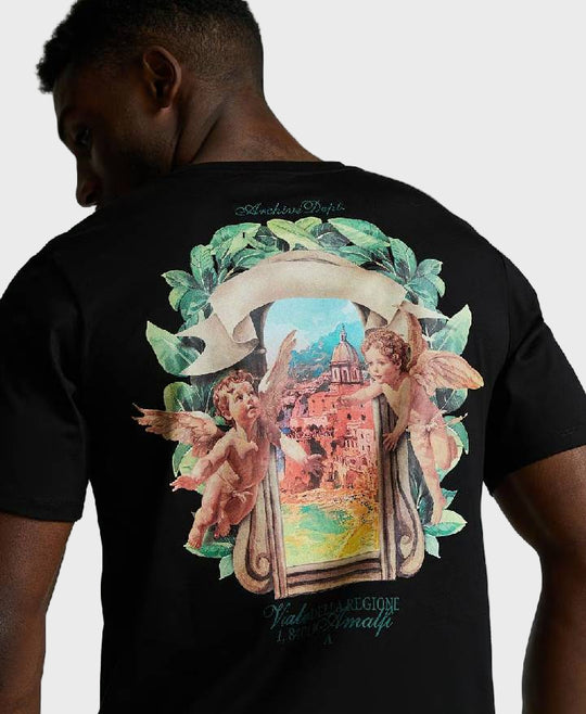 Alessandro Zavetti Arco T-Shirt Jet Black