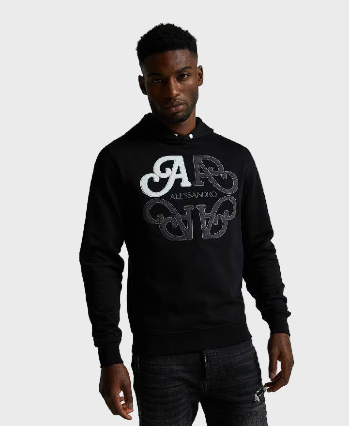 Alessandro Zavetti Capacci Hoodie Black