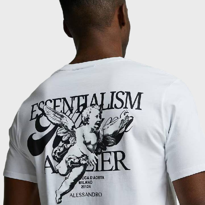 Alessandro Zavetti Putto T-Shirt Optic White