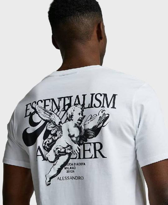 Alessandro Zavetti Putto T-Shirt Optic White