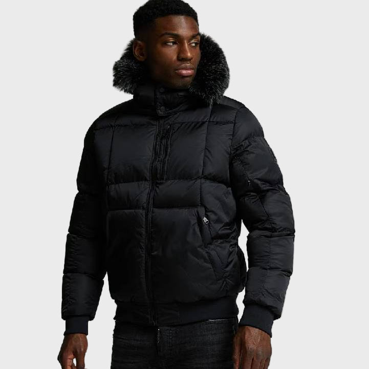 Alessandro Zavetti Savinio Puffer Jacket Black