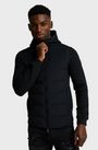 Alessandro Zavetti Collovati Hybrid Hooded Jacket - Jet Black