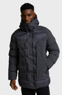 Alessandro Zavetti Conchiglia Puffer Parka Jacket Asphalt