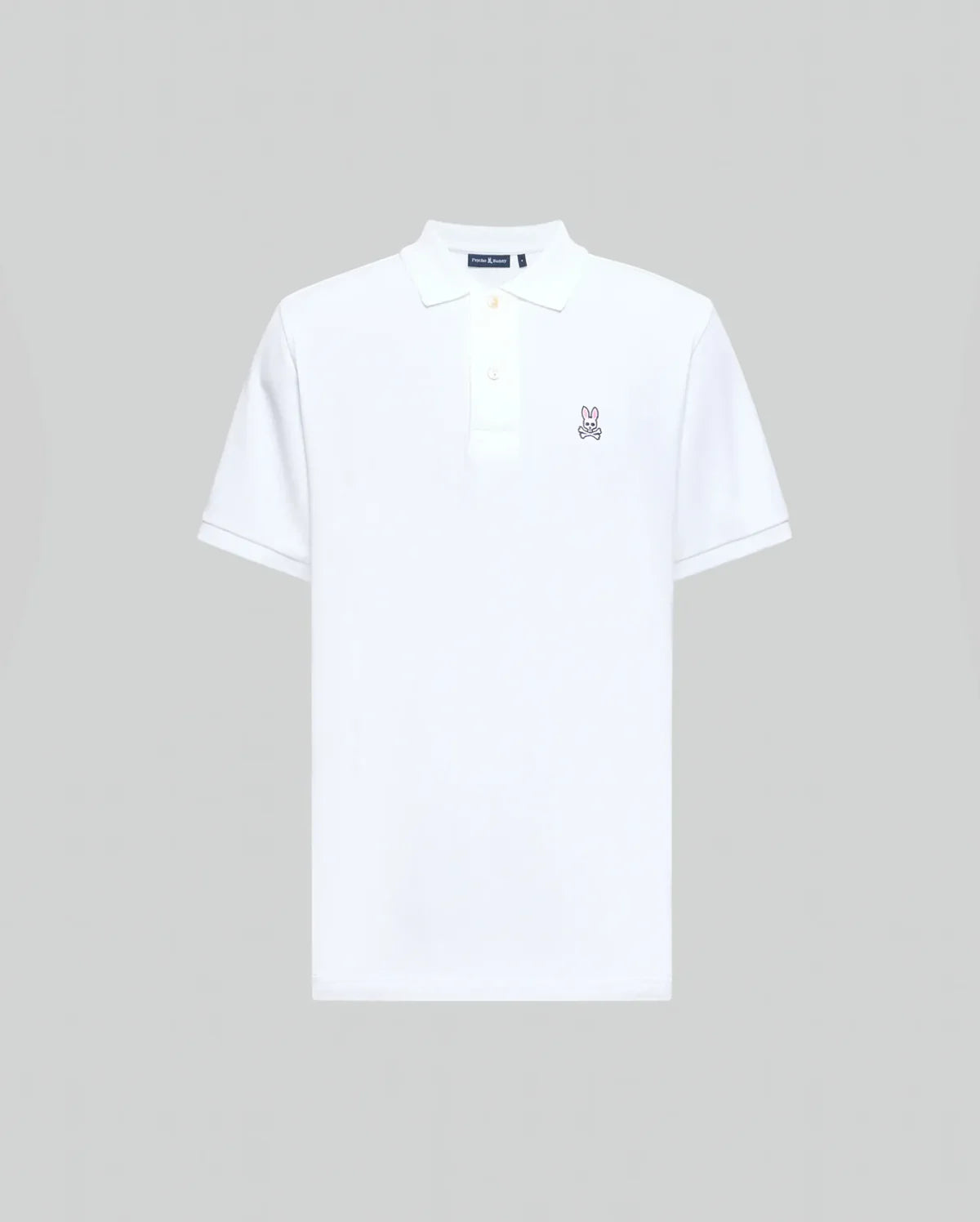 Psycho Bunny Classic Pique Polo Shirt White
