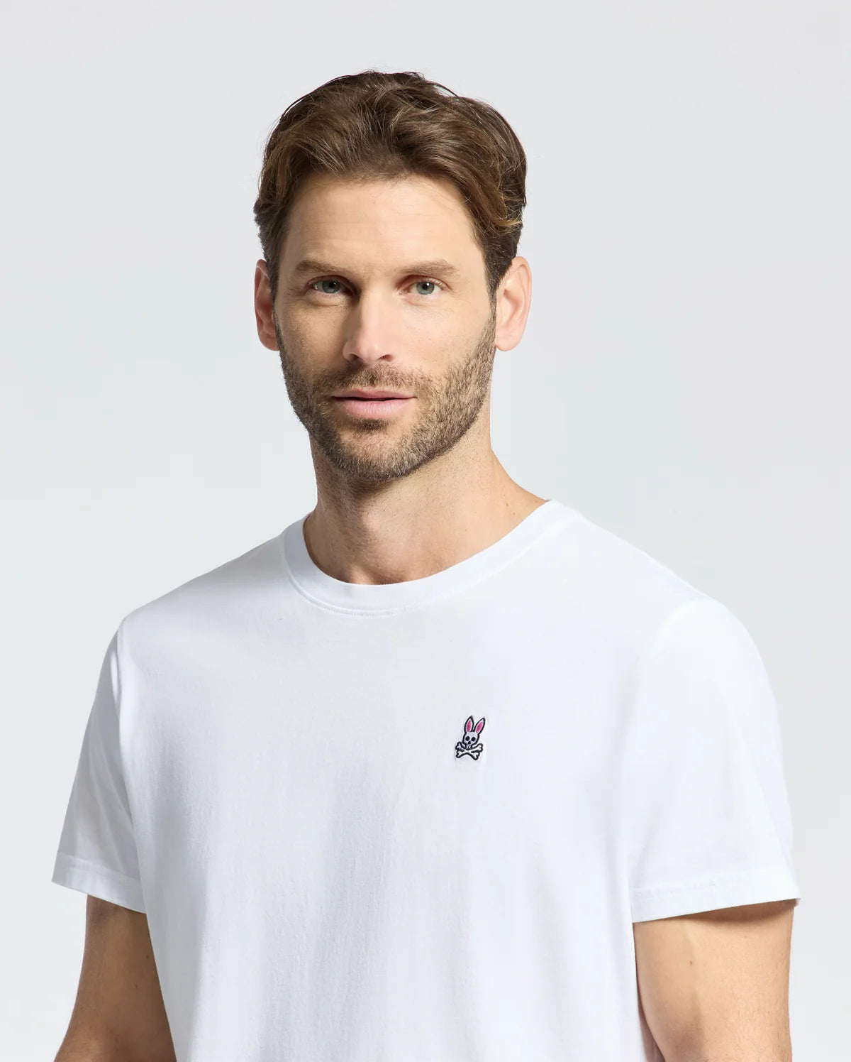 Psycho Bunny Classic Crewneck T-Shirt White