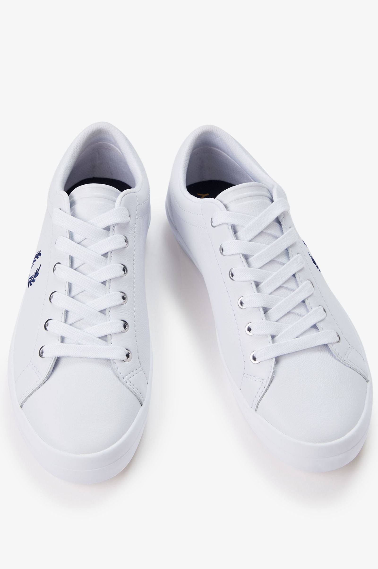 Fred Perry B7311 Baseline Leather Trainer - 200 White