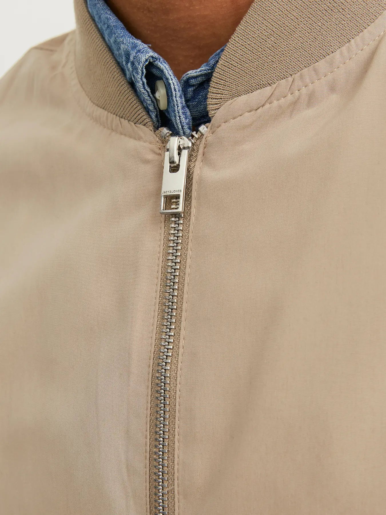 Jack & Jones Rush Bomber Jacket - Crockery