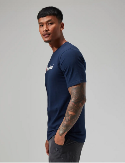 Berghaus Big Classic Logo T-shirt Dusk Blue