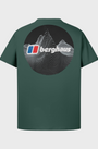 Berghaus Dotted Mountain T-Shirt - Green