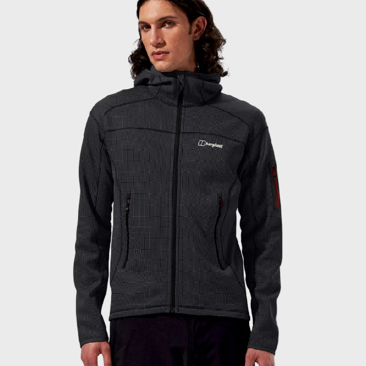Berghaus Pravitale MTN 2.0 Hooded Jacket - Dark Grey/Black