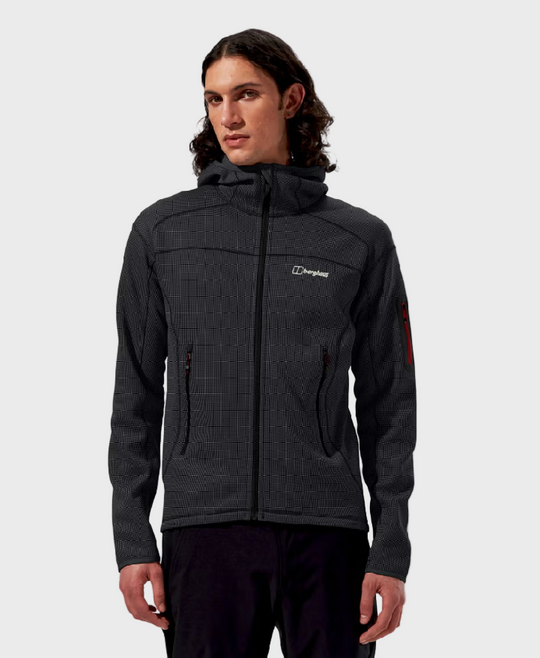 Berghaus Pravitale MTN 2.0 Hooded Jacket - Dark Grey/Black