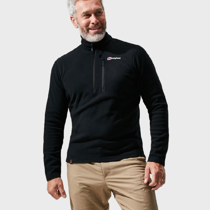 Berghaus Prism Micro Polartec Half Zip Fleece - Black