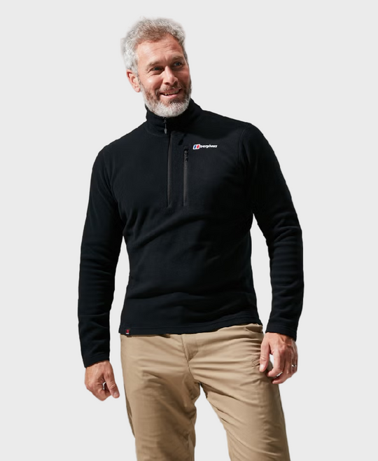 Berghaus Prism Micro Polartec Half Zip Fleece - Black