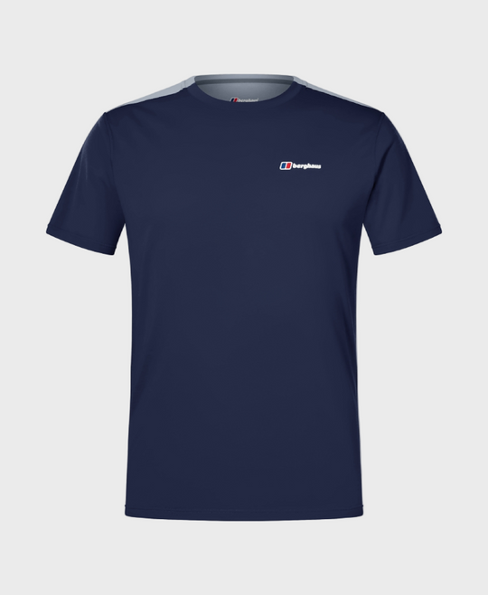 Berghaus Terrain Trek Tech T-Shirt - Dark Blue/Grey
