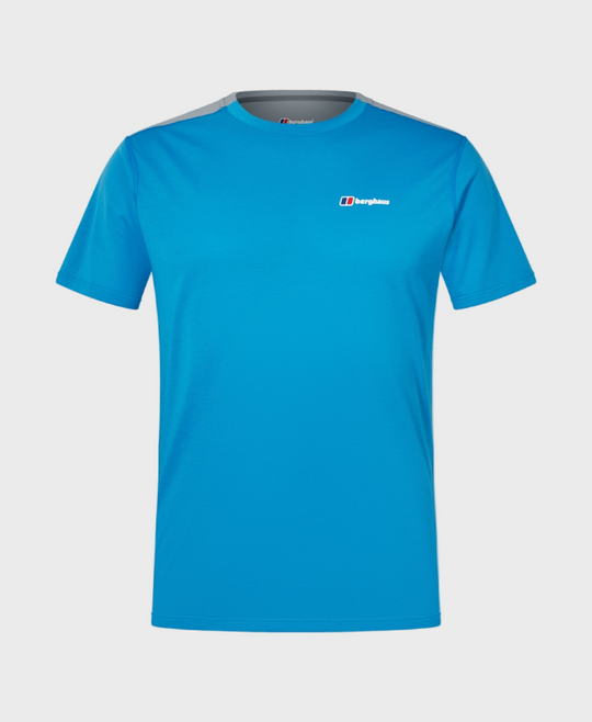 Berghaus Terrain Trek Tech T-Shirt - Blue/Grey