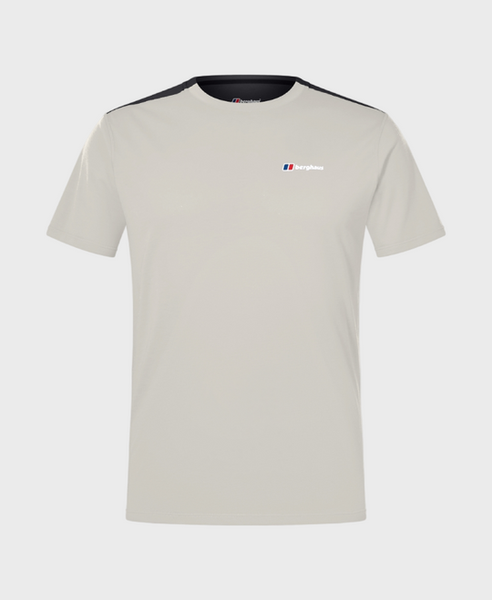 Berghaus Terrain Trek Tech T-Shirt - Stone/Black
