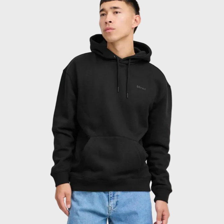 Blend Downtown Hooded Sweatshirt - Black