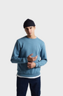 Blend Mens Downtown Crew Neck Sweat - Bluestone