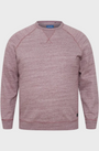 Blend Mens Nemo Marl Crew Neck Sweatshirt - Wine Red