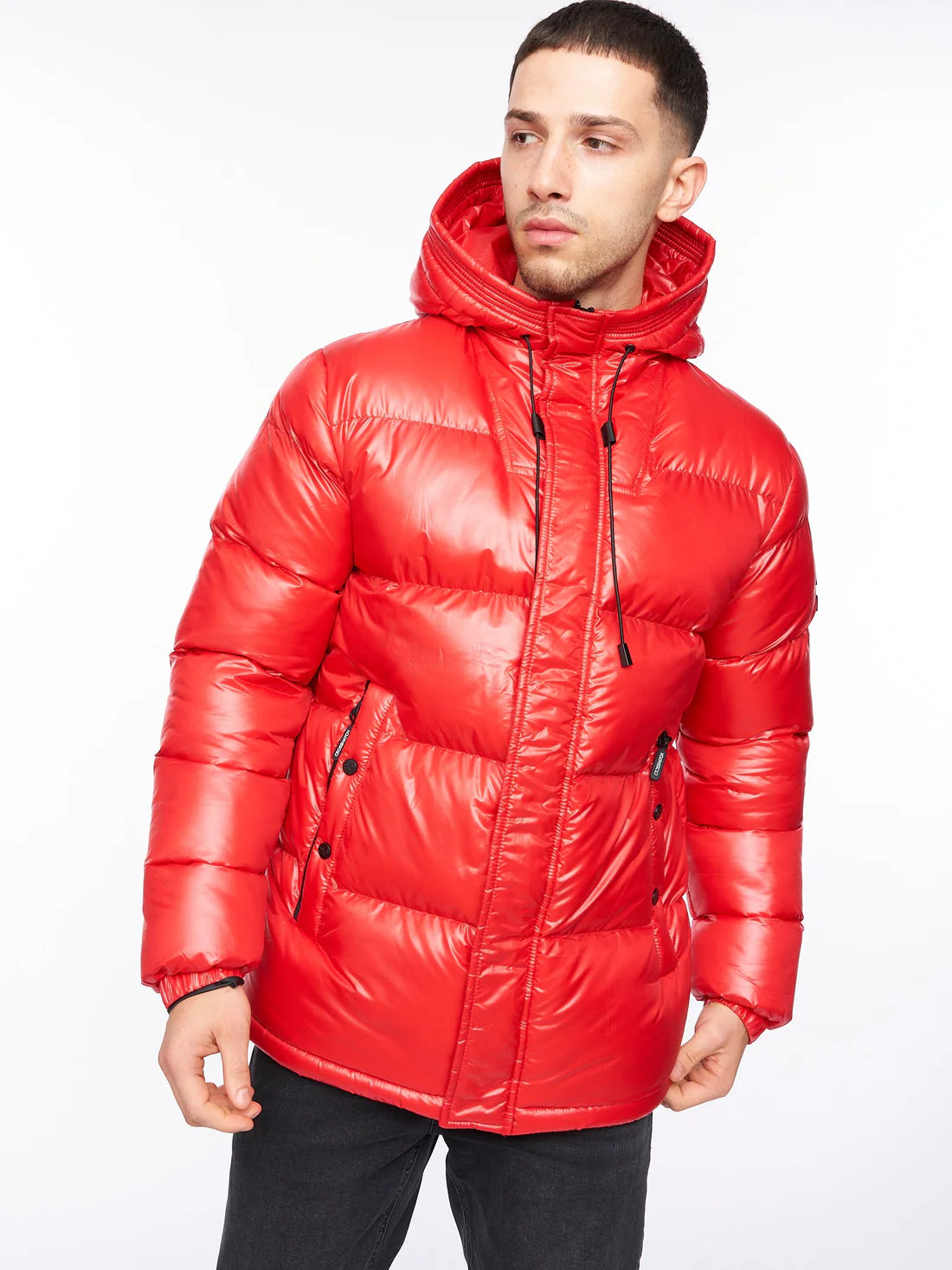 Crosshatch Croswell High Shine Puffer Jacket