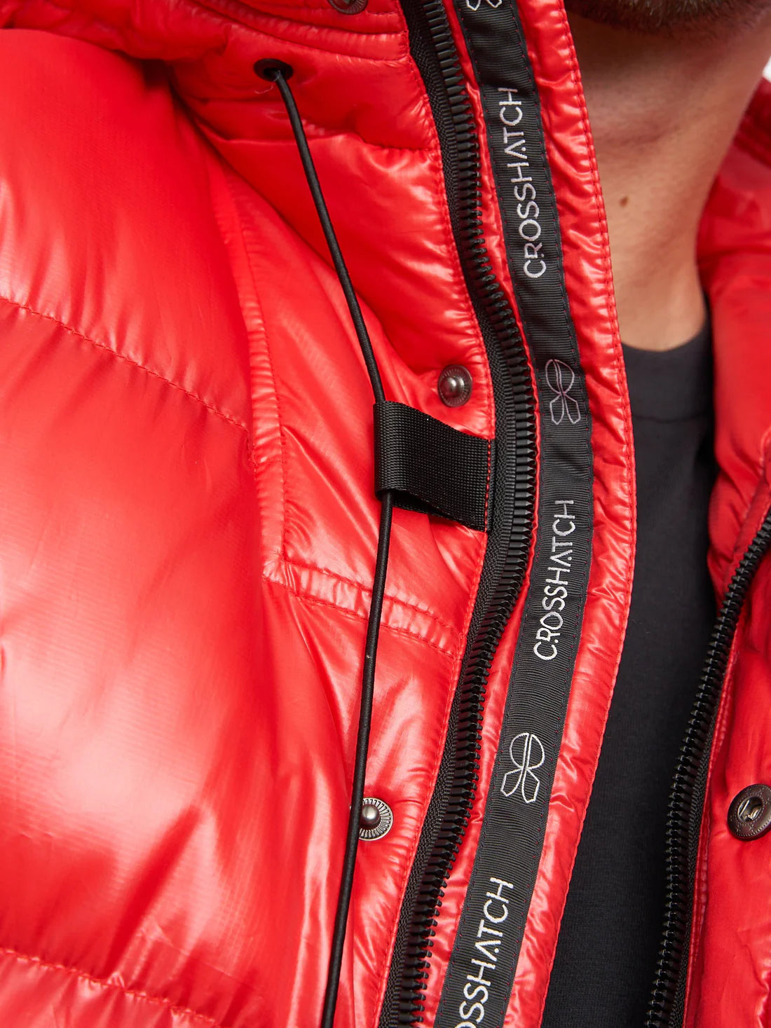 Crosshatch Croswell High Shine Puffer Jacket